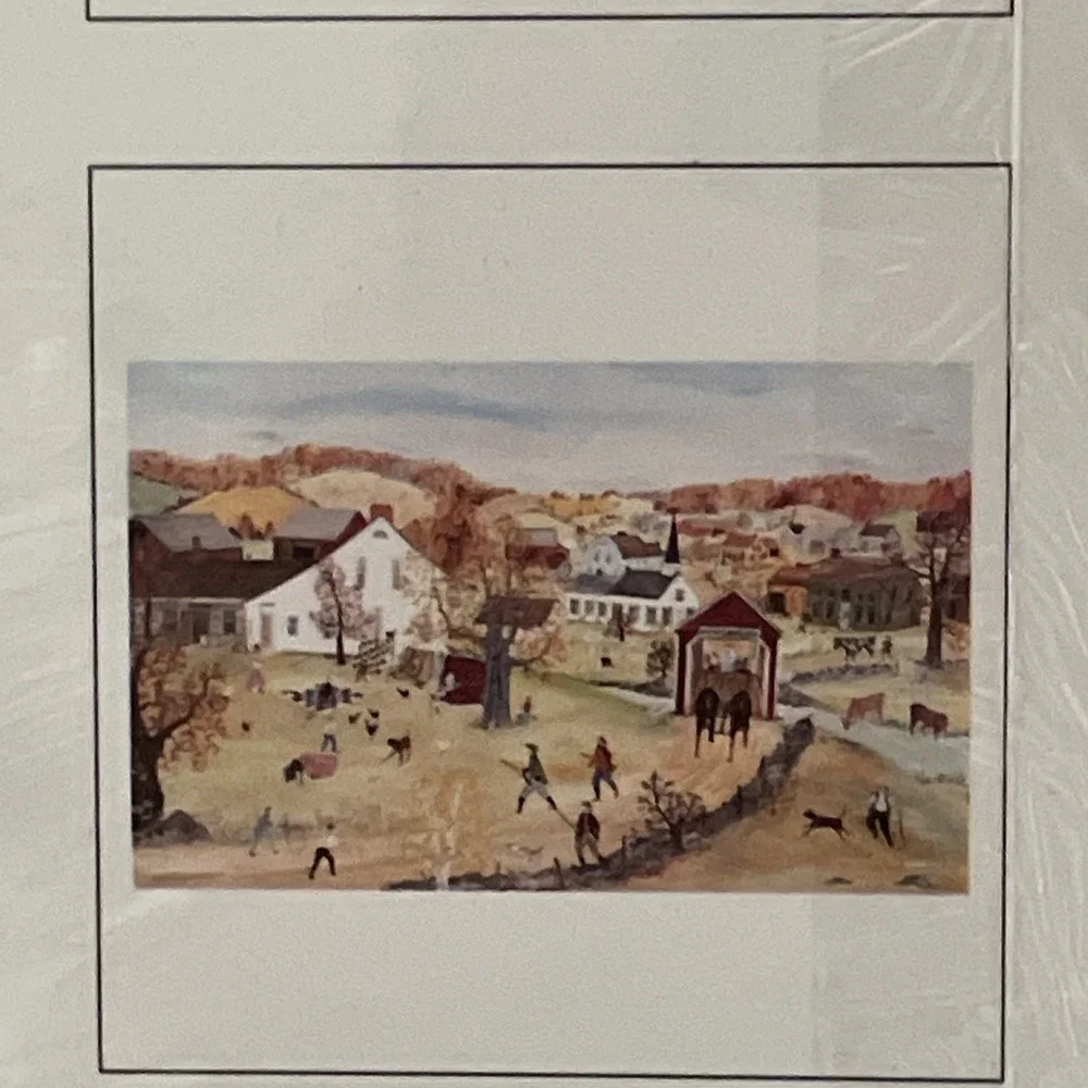 American Folk Art Will Moses 1998 Calendar NEW IN WRAPPING Cedco Publishing